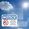 Signmission Guns Knives Weapons Banned On These Premises OSHA Notice Sign, Vinyl Decal, 5in W x 3.5in L, 2PK OS-2PACK-NS-D-35-L-15758 - alternate 4